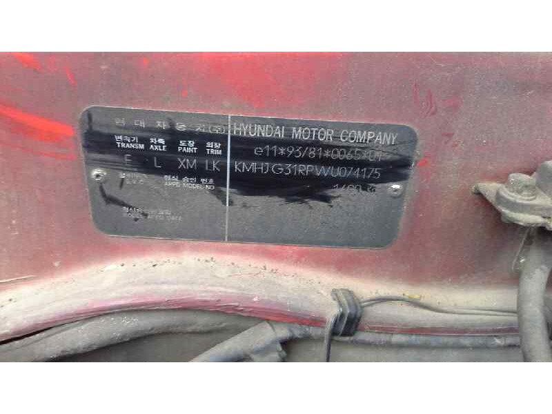 hyundai coupe (j2) del año 1997