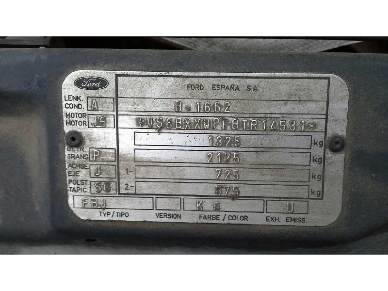 ford fiesta berl./courier del año 1996