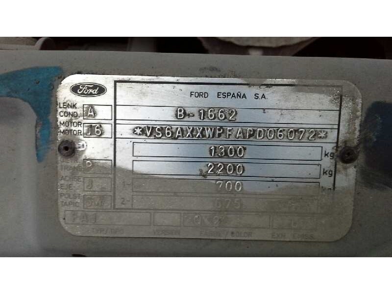 ford fiesta berl./courier del año 1993