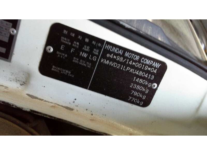 hyundai accent (x3) del año 1999