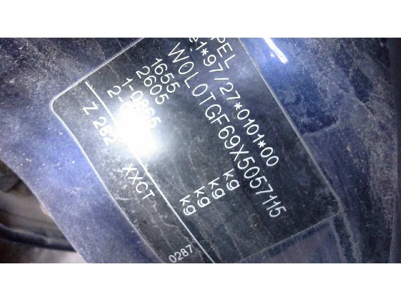 opel astra g berlina del año 1998