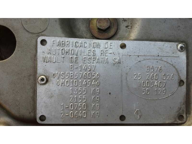 renault clio i fase i+ii (b/c57) del año 1991