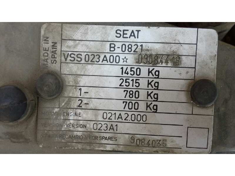 seat malaga del año 1987