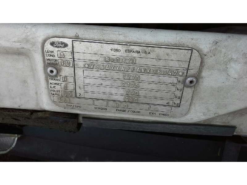 ford fiesta berl./courier del año 1990