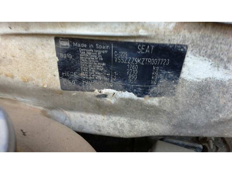 seat inca (6k9) del año 1996