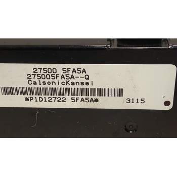Recambio de mando calefaccion aire acondicionado para nissan juke (f15) 1.6 referencia OEM IAM 275005FA5A  