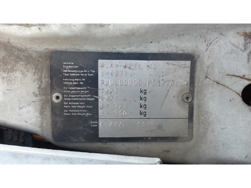 opel astra f berlina del año 1993