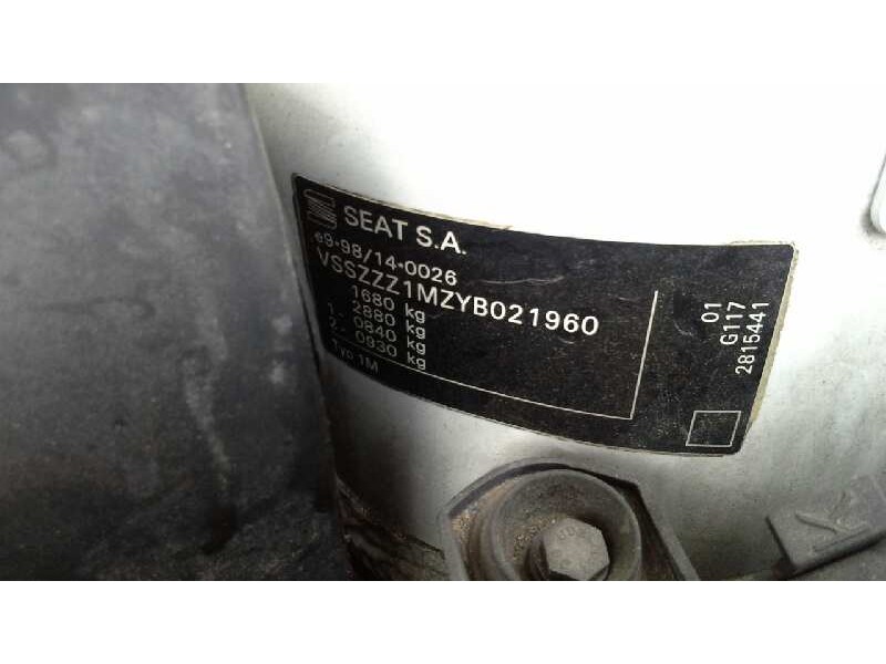 seat toledo (1m2) del año 1999