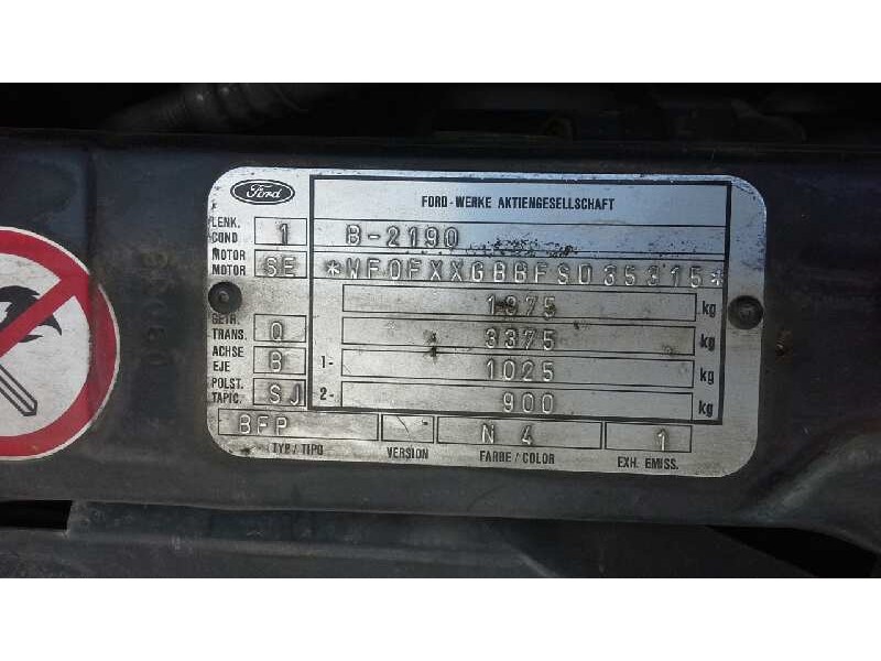 ford mondeo berlina/familiar (fd) del año 1995