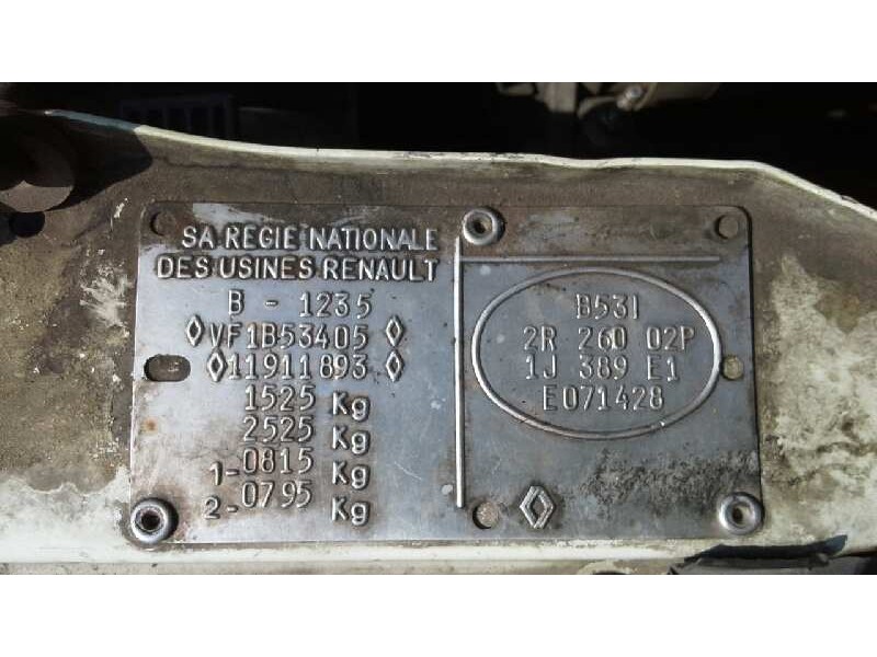 renault 19 hatchback (b/c53) del año 1994