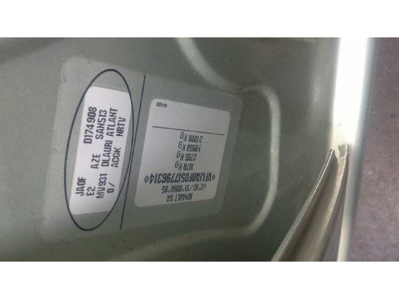 renault megane i scenic (ja0) del año 1998