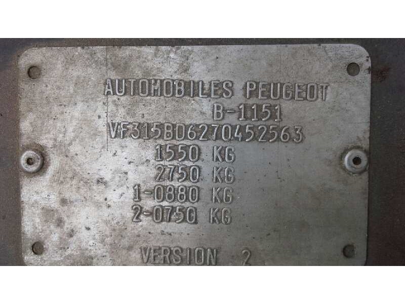 peugeot 405 berlina del año 1992