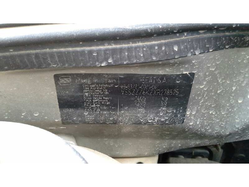 seat ibiza (6k) del año 1999