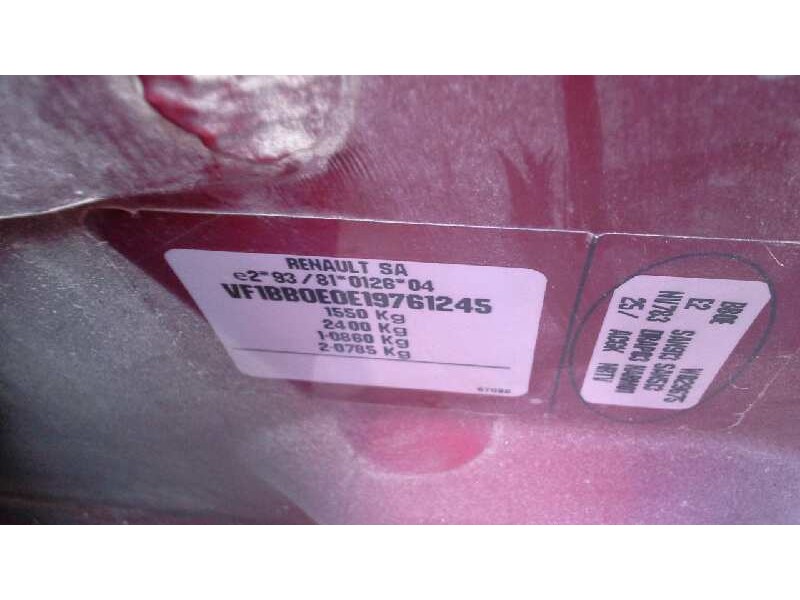 renault clio ii fase i (b/cbo) del año 1999