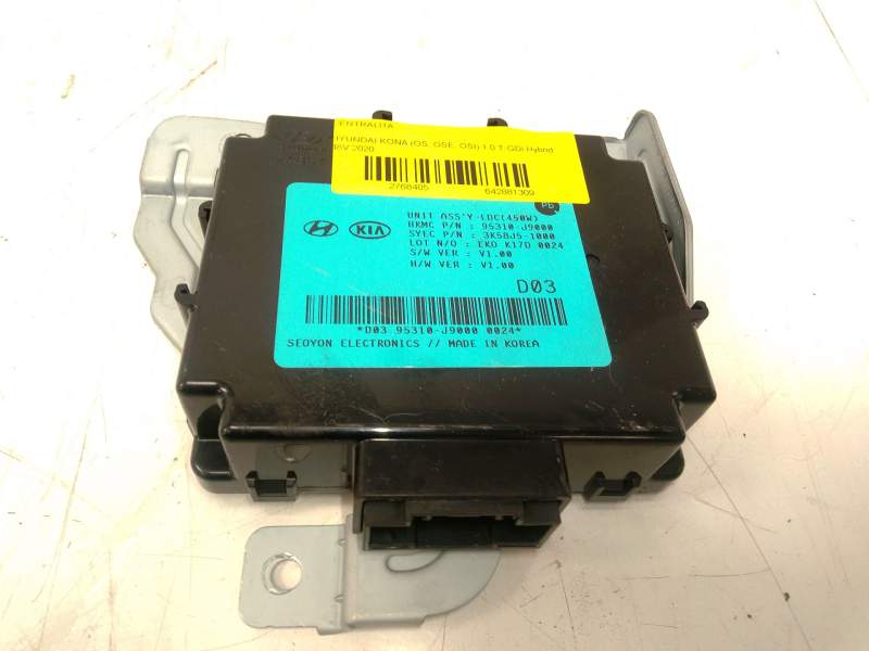 Recambio de centralita para hyundai kona (os, ose, osi) 1.0 t-gdi hybrid 48v referencia OEM IAM 95310J9000  
