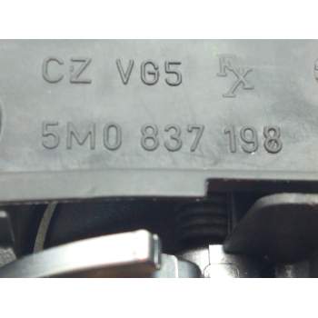 Recambio de maneta interior trasera derecha para volkswagen golf plus (5m1) 2.0 tdi referencia OEM IAM 5M0837198  