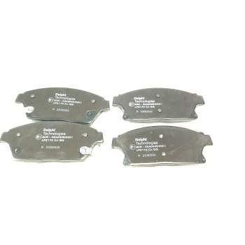 Recambio de pastillas freno delanteras para opel astra h (a04) 1.9 cdti (l48) referencia OEM IAM LP2170  