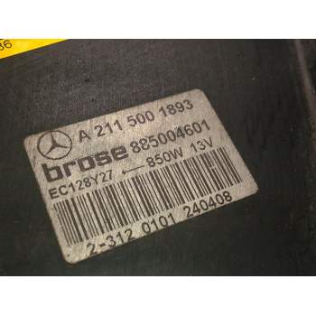 Recambio de electroventilador para mercedes-benz clase e (w211) e 320 cdi (211.026) referencia OEM IAM A2115001893  