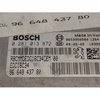 Recambio de centralita motor uce para citroën c4 i (lc_) 1.6 hdi referencia OEM IAM 9664843780  