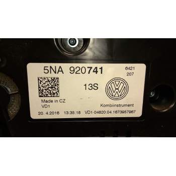 Recambio de cuadro instrumentos para volkswagen tiguan (5n_) 2.0 tdi referencia OEM IAM 5NA920741  