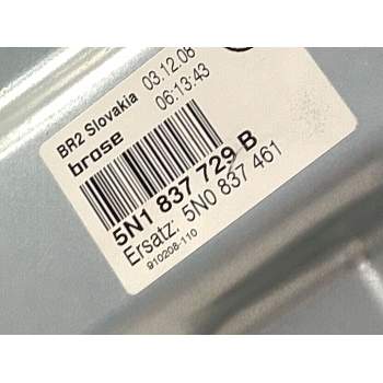 Recambio de elevalunas delantero izquierdo para volkswagen tiguan (5n_) 2.0 tdi referencia OEM IAM 5N1837729B  