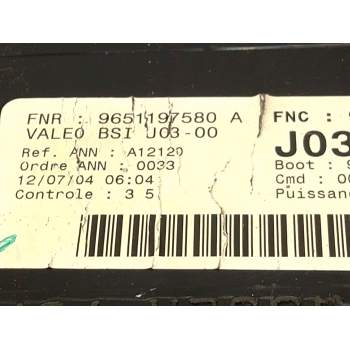 Recambio de centralita bsi para peugeot 307 sw (3h) 2.0 16v referencia OEM IAM 9651196880  