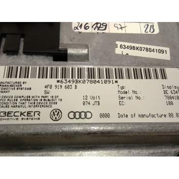 Recambio de pantalla multifuncion para audi a6 c6 avant (4f5) 2.7 tdi referencia OEM IAM 4F0919603B  