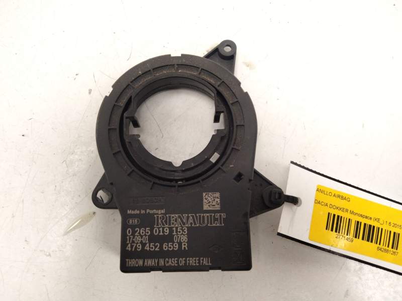 Recambio de anillo airbag para dacia dokker monospace (ke_) 1.6 referencia OEM IAM   