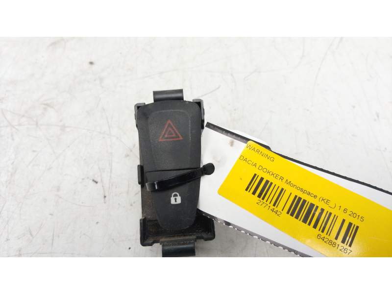 Recambio de warning para dacia dokker monospace (ke_) 1.6 referencia OEM IAM   