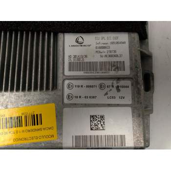 Recambio de modulo electronico para dacia sandero iii 1.0 tce 90 eco-g referencia OEM IAM 169105494R  