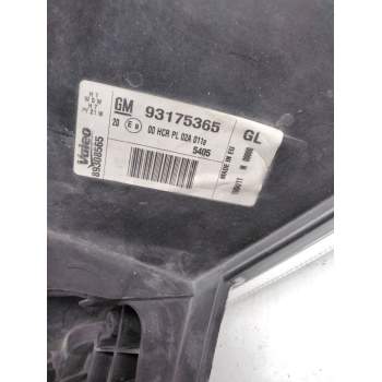 Recambio de faro derecho para opel meriva cosmo referencia OEM IAM 93175365 89308565 