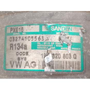 Recambio de compresor aire acondicionado para volkswagen golf v (1k1) 1.9 tdi referencia OEM IAM 03274105563  