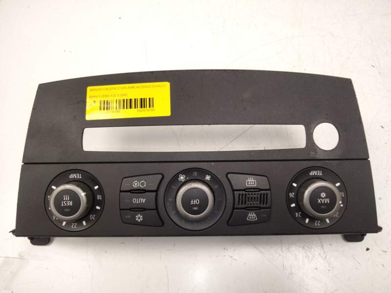 Recambio de mando calefaccion aire acondicionado para bmw 5 (e60) 530 d referencia OEM IAM   