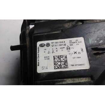 Recambio de faro xenon derecho para volkswagen touareg (7p5) referencia OEM IAM 7P1941034A 1ZT01193722 