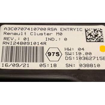 Recambio de cuadro instrumentos para dacia duster (hm_) 1.5 dci 115 (hmad) referencia OEM IAM 248104398R  