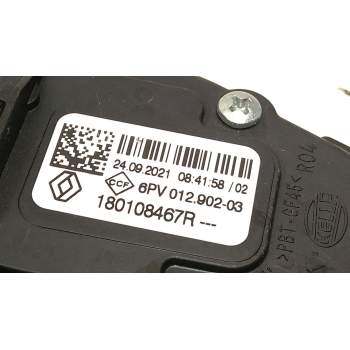 Recambio de pedal acelerador para dacia duster (hm_) 1.5 dci 115 (hmad) referencia OEM IAM 180108467  