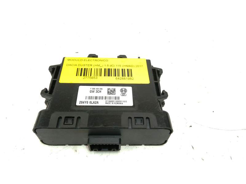 Recambio de modulo electronico para dacia duster (hm_) 1.5 dci 115 (hmad) referencia OEM IAM 284Y66LA2A  
