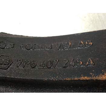 Recambio de mangueta delantera derecha para volkswagen touareg (7p5, 7p6) 3.0 v6 tdi referencia OEM IAM 7P6407245A  