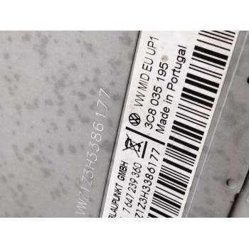 Recambio de pantalla multifuncion para volkswagen passat cc b6 (357) 2.0 tdi referencia OEM IAM 3C8035195  