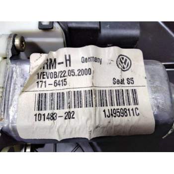Recambio de elevalunas trasero izquierdo para seat toledo (1l) magnus referencia OEM IAM 1L0839401  