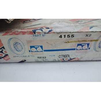 Recambio de disco freno delantero para citroën saxo referencia OEM IAM 95661810  