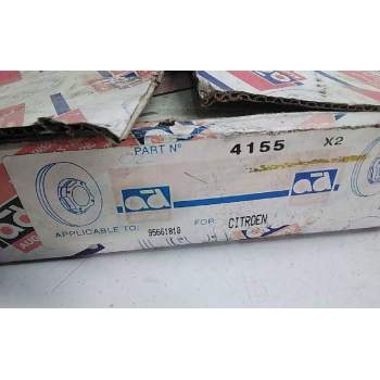 Recambio de disco freno delantero para citroën saxo referencia OEM IAM 95661810  