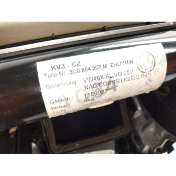 Recambio de reposabrazos para volkswagen passat cc b6 (357) 2.0 tdi referencia OEM IAM 3C0864207M  