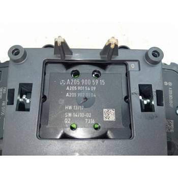 Recambio de mando multifuncion para mercedes-benz clase c (w205) c 220 bluetec / d (205.002, 205.004) referencia OEM IAM A166900