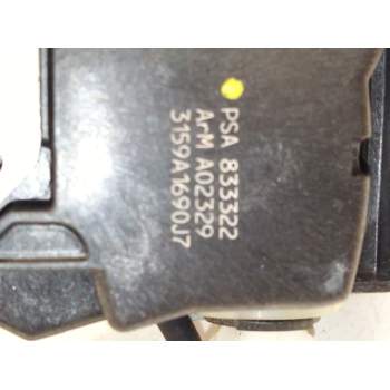 Recambio de cerradura puerta trasera izquierda para peugeot 3008 i monospace (0u_) 1.6 hdi referencia OEM IAM 833322  