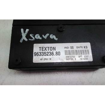 Recambio de modulo confort para citroën xsara berlina referencia OEM IAM 9633523680  