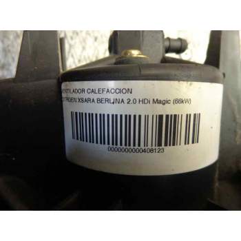Recambio de ventilador calefaccion para citroën xsara berlina 2.0 hdi magic (66kw) referencia OEM IAM 210681233F 740471233F 