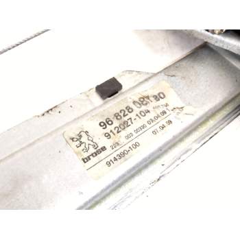 Recambio de elevalunas trasero izquierdo para peugeot 3008 i monospace (0u_) 1.6 hdi referencia OEM IAM 9682808780  