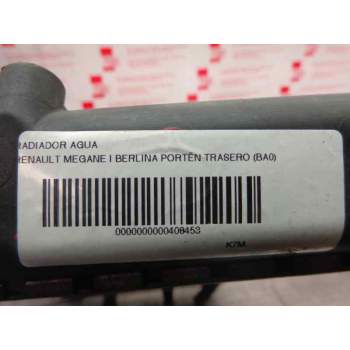 Recambio de radiador agua para renault megane i berlina hatchback (ba0) 1.6e alize referencia OEM IAM 7700838134  