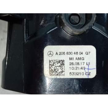 Recambio de aireador central para mercedes-benz clase c (w205) c 220 bluetec / d (205.002, 205.004) referencia OEM IAM A20583046